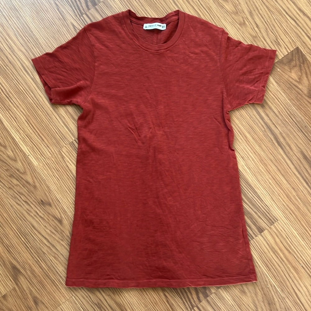American Giant Crew Tee Size XS